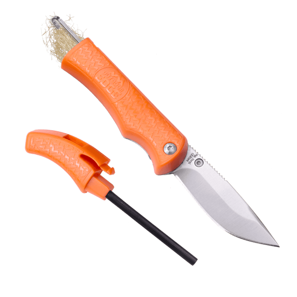 Outdoor Edge Wild Bone 2 Knife Hunting Set - Gut Hook Skinning Knife,  Boning/Fillet Knife, Sharpener, Sheath WB-4C - Farmstead Outdoors
