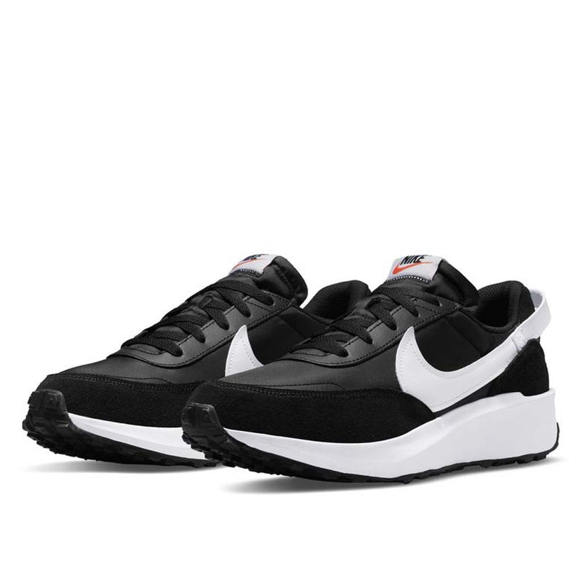 nike waffle debut black white