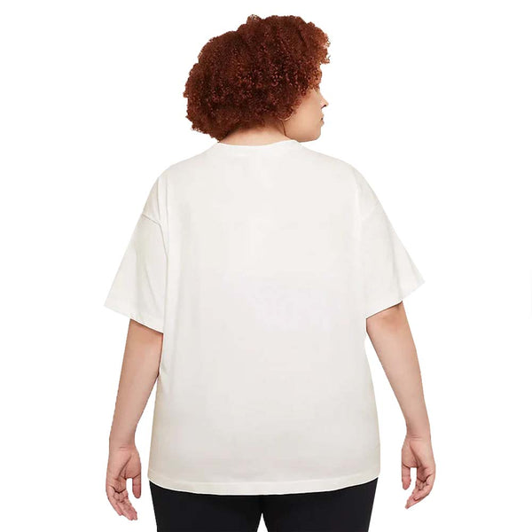Buy Nike Women's Sportswear Essential T-Shirt (Plus Size) White in