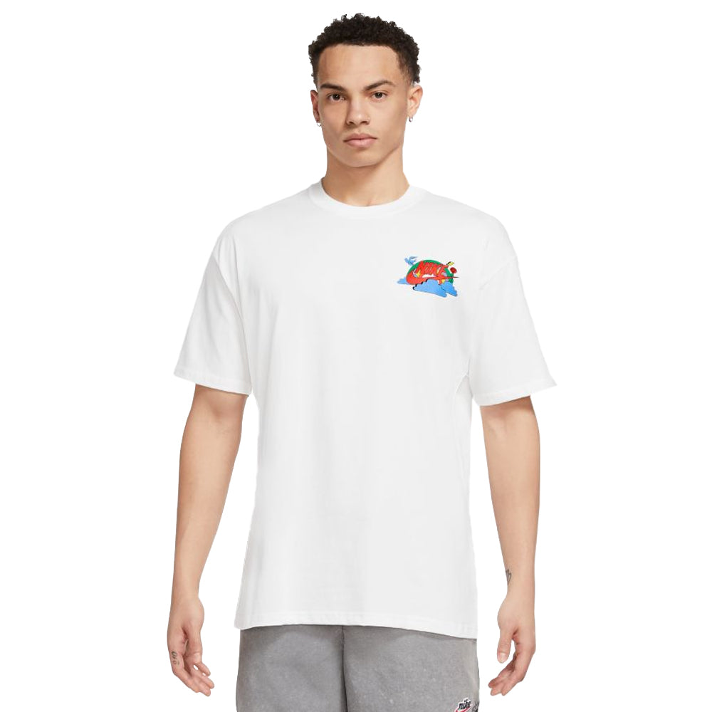 Nike Los Angeles Lakers Courtside Versus Flight MAX90 logo shirt - Limotees