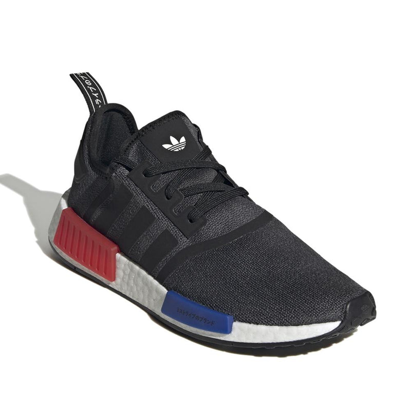 adidas Men's NMD_R1 Shoes Black Blue Red - urbanAthletics