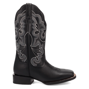 Dan Post Lizzie LeatherWestern Boot – Women’s Black (DP5209) - Ervin's Work and Western