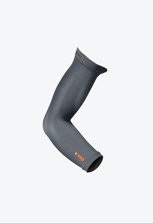 Elbow Compression Sleeve (1 Brace, Orange-Blue) only $17.97 - Kunto Fitness