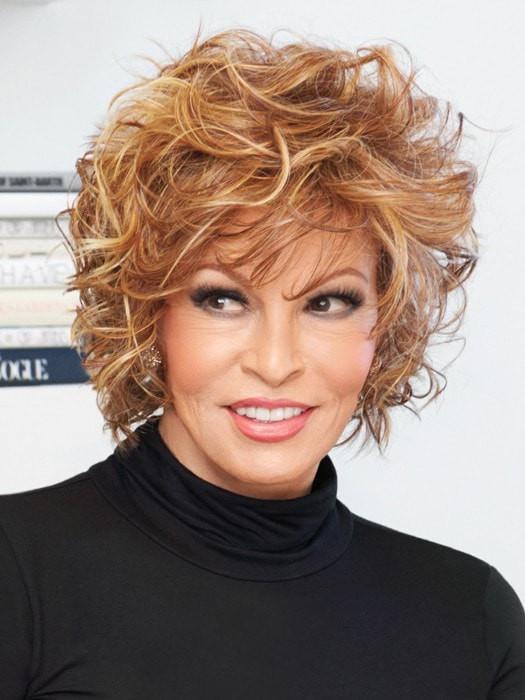 Chic Alert By Raquel Welch Curly Lace Front Wig — 