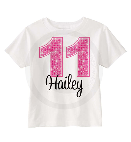 11 year old birthday girl shirts