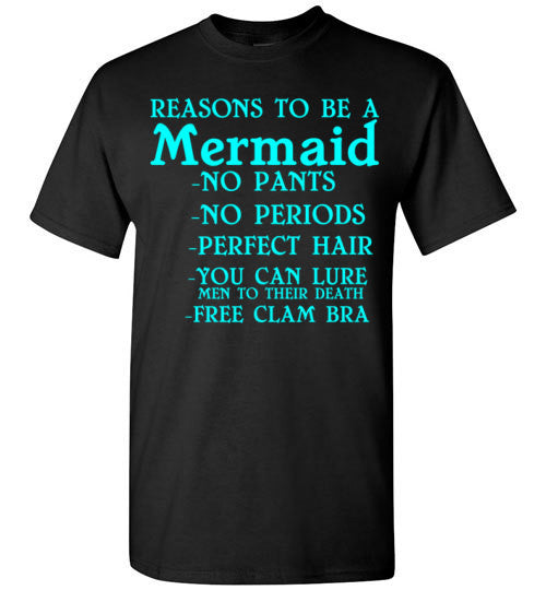 Reasons to Be a Mermaid (Dark) – tshirtunicorn