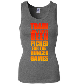 Train Like You've Been Picked for the Hunger Games Tank Top – tshirtunicorn