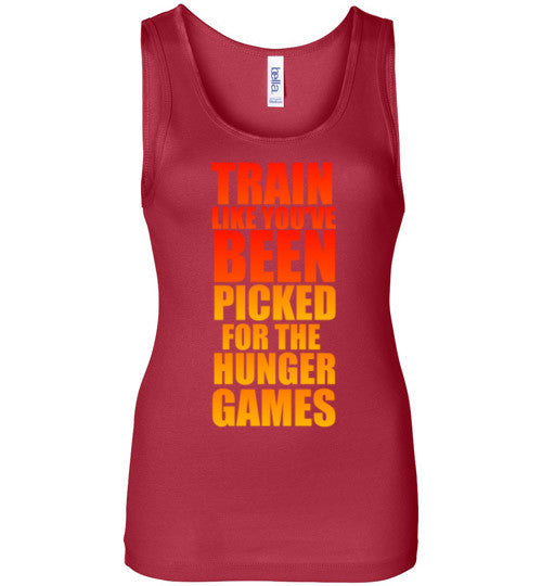 Train Like You've Been Picked for the Hunger Games Tank Top – tshirtunicorn