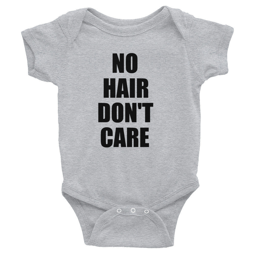 No Hair Don't Care Infant Bodysuit