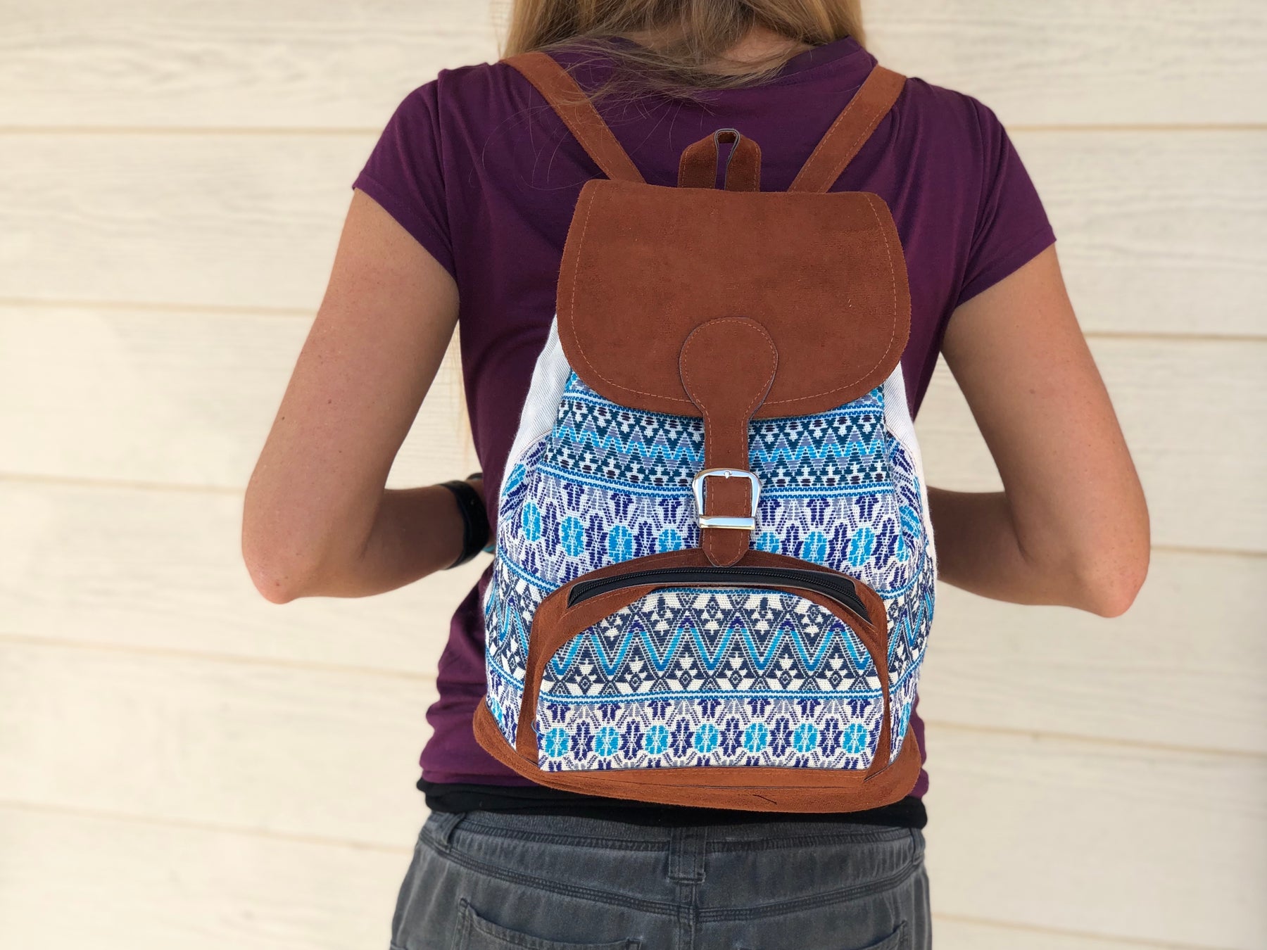 colorful mini backpack