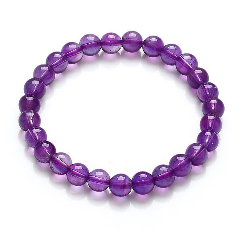 amethyst gemstone bracelets