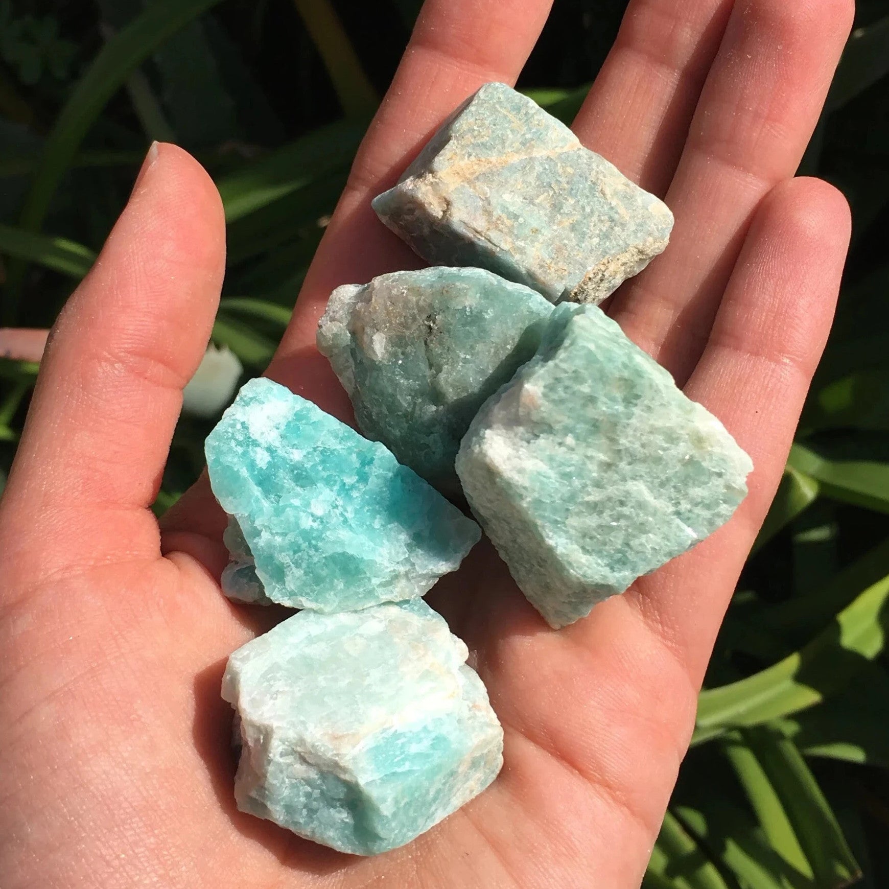 Raw Amazonite Crystal – The Crystal Grid