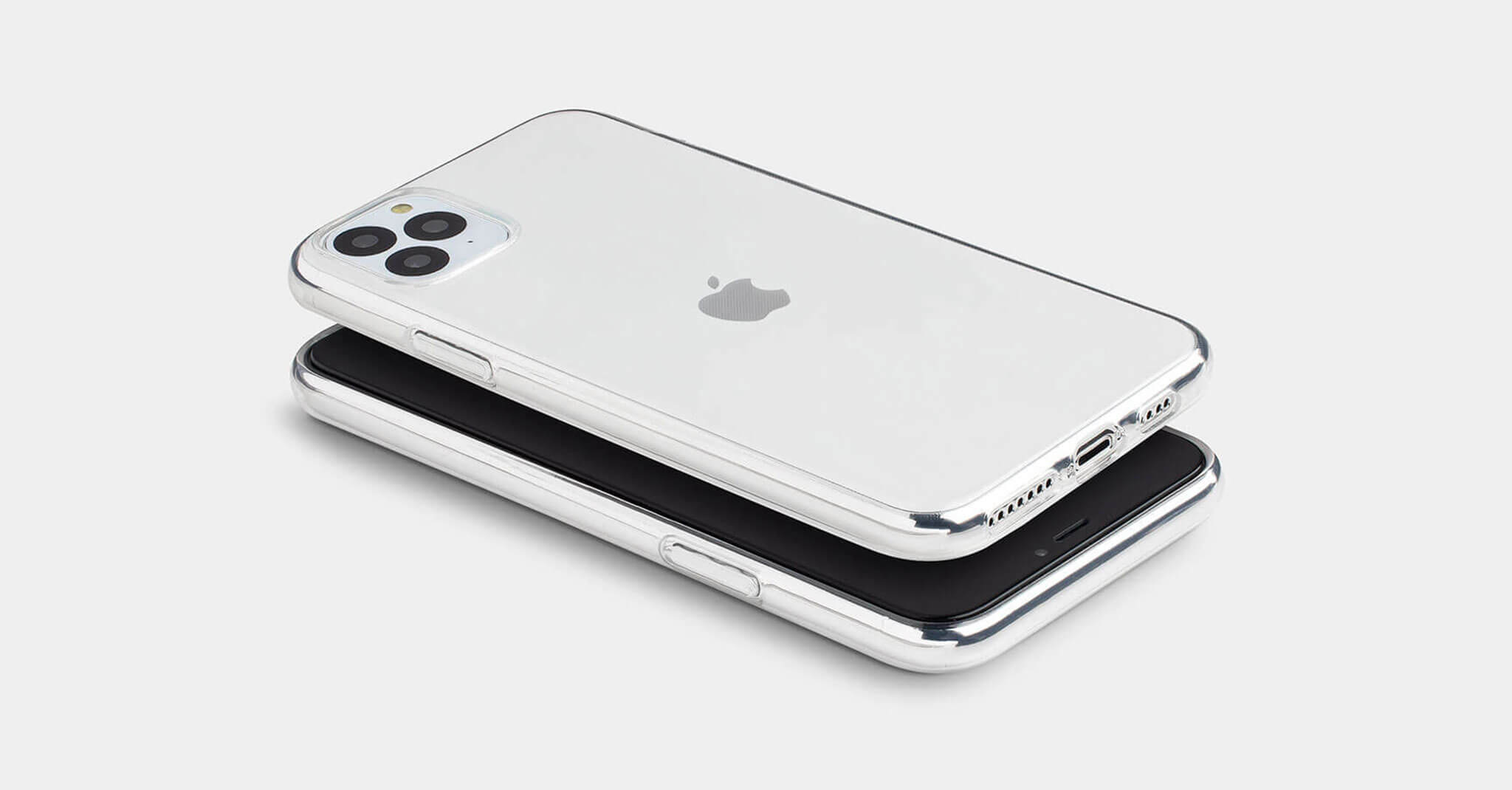 Minimal Glossy Clear iPhone Case