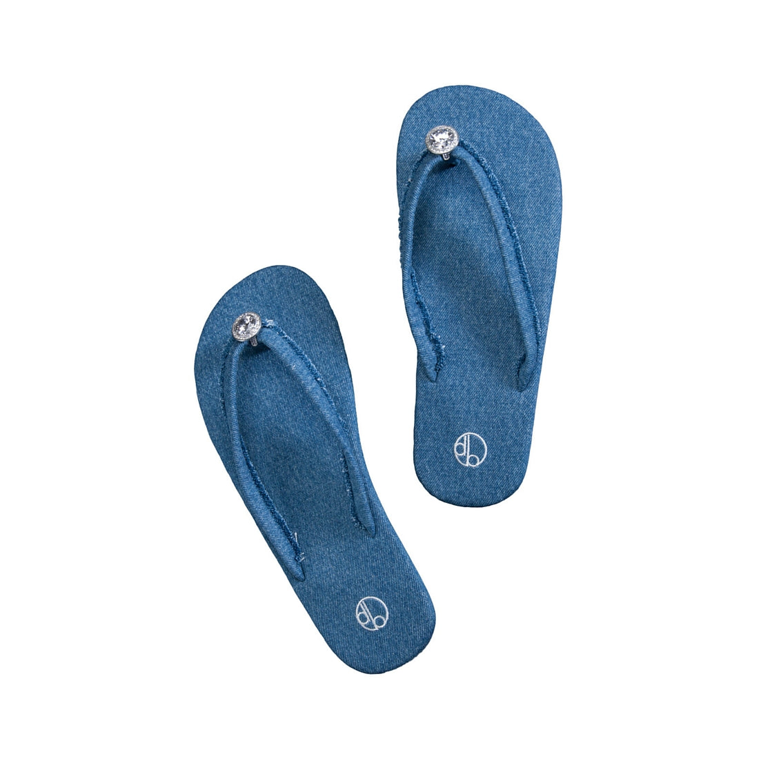 denim flip flops