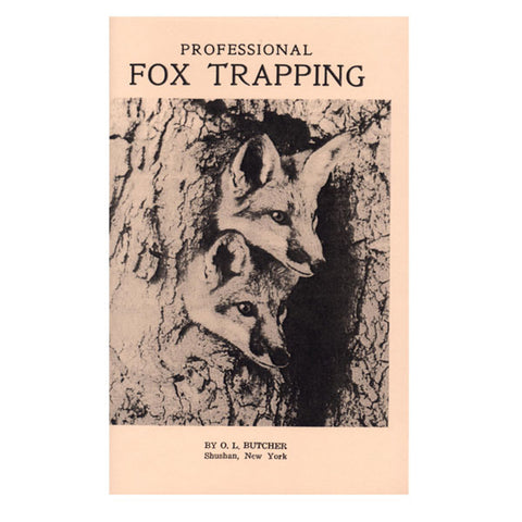 OL Butcher Fox Trapping Instruction Book
