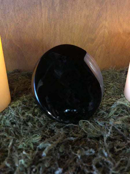 black obsidian scrying mirror for sale