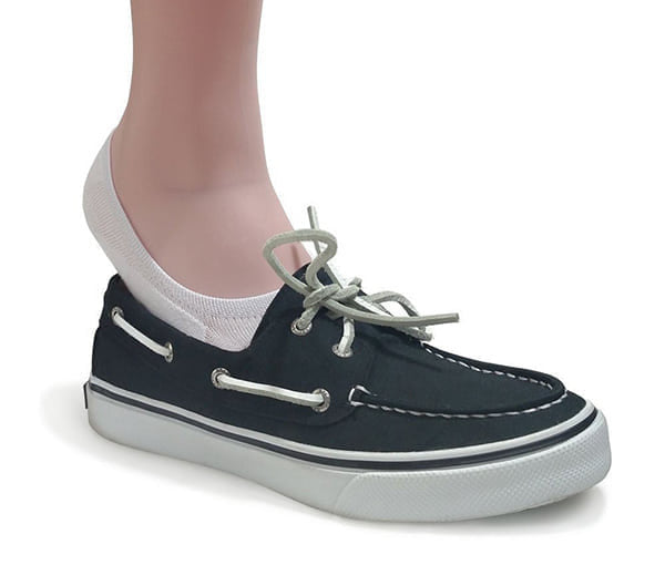 low socks for boat shoes