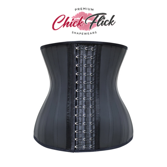 9-BONED Authentic Burvogue LATEX Waist trainer