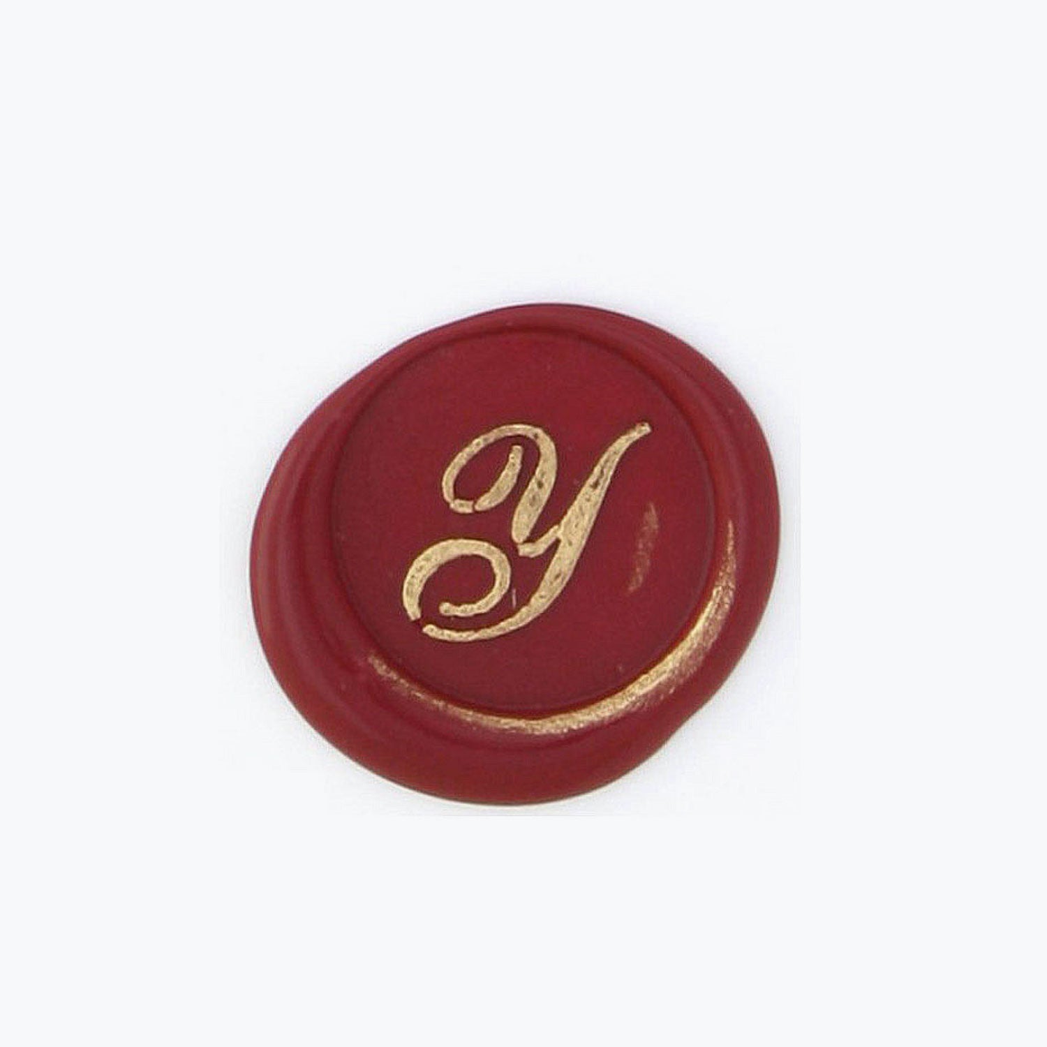 Bortoletti - Bronze Initial Letter - Cursive - Y