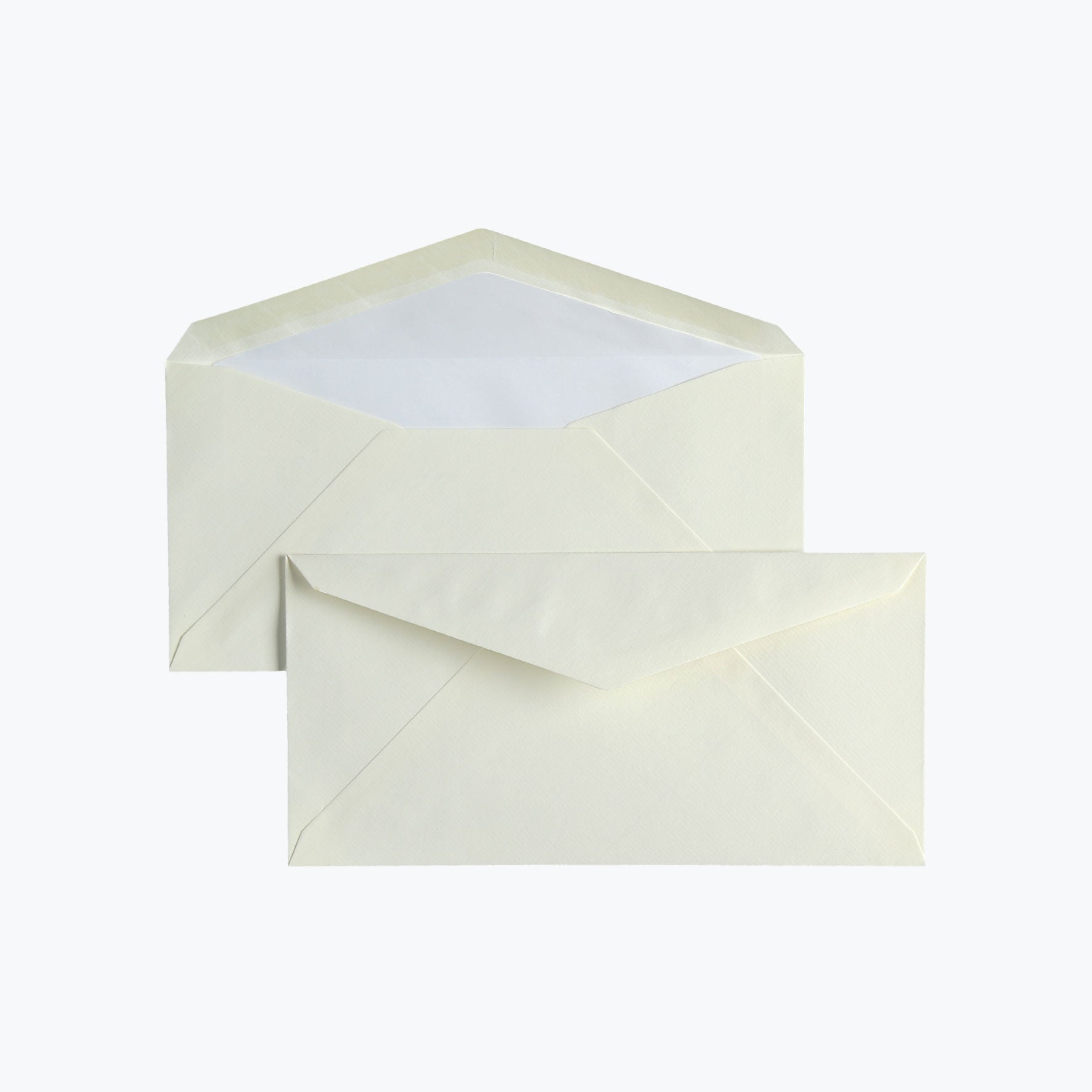 Crown Mill - Envelopes - Lined - DL  - Cream