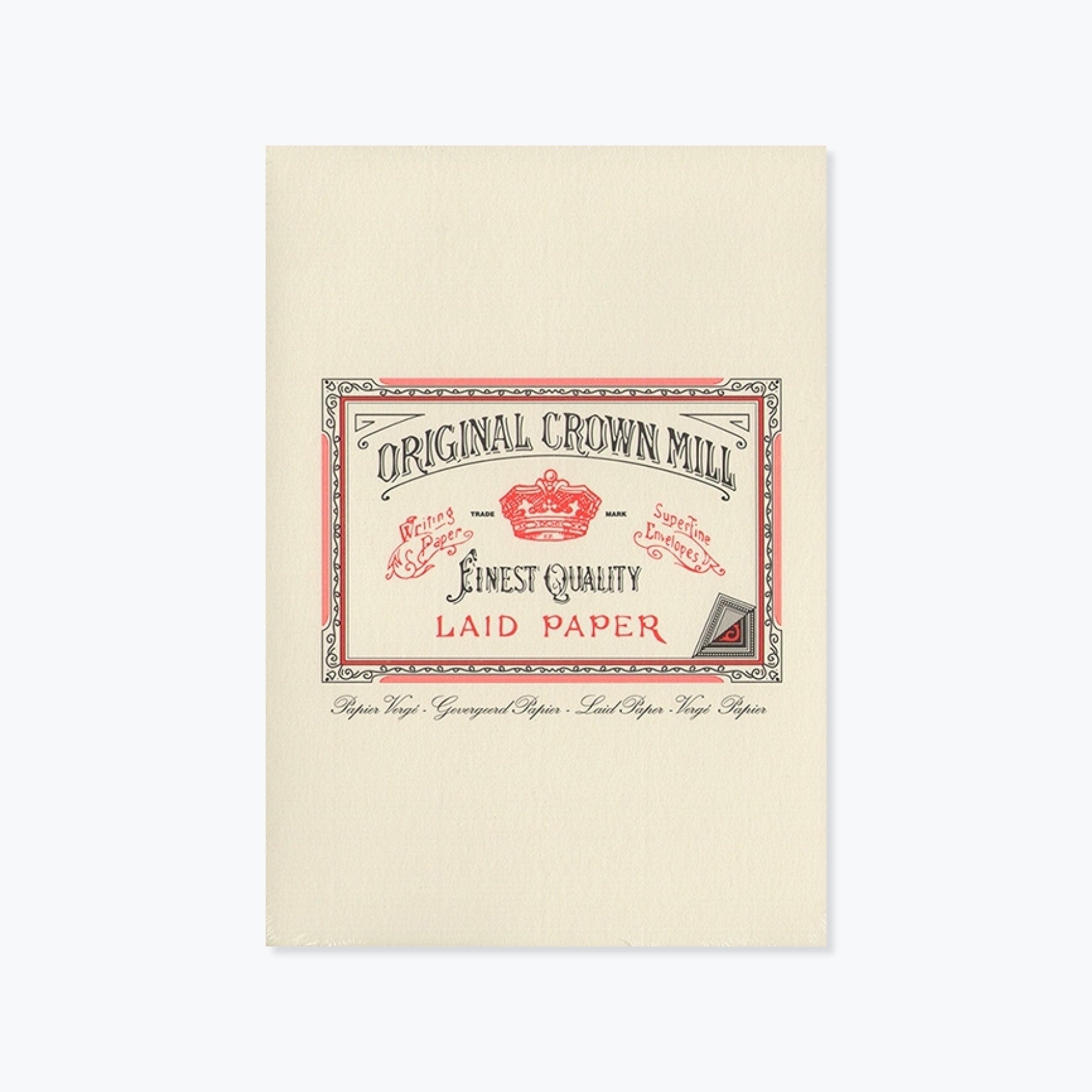 Crown Mill - Writing Pad - A5 - Cream