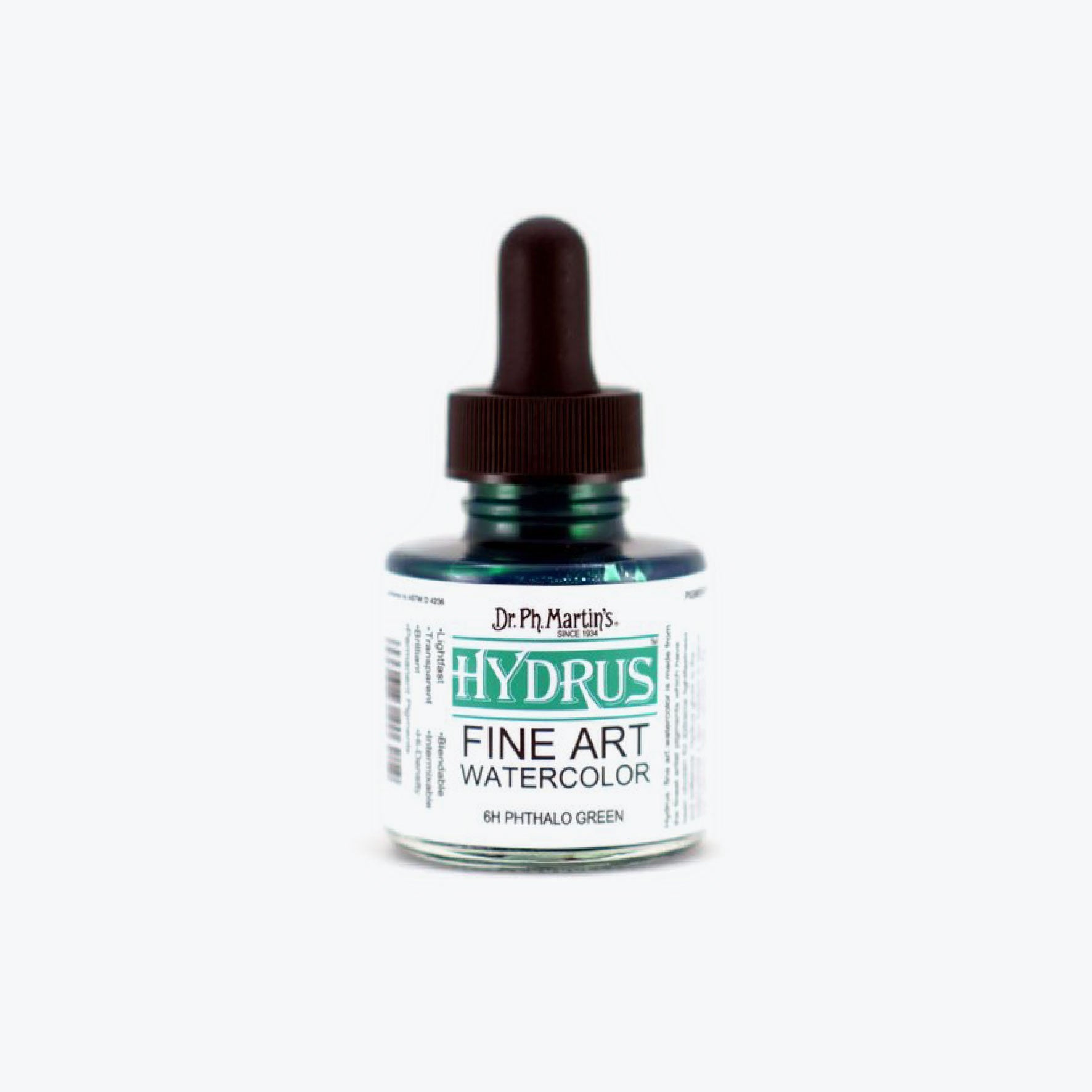 Dr. Ph. Martin's - Watercolour - Hydrus - 6H Phthalo Green