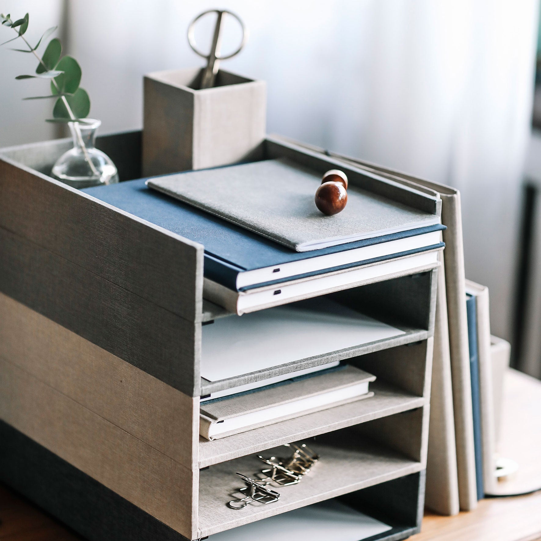 Bookbinders Design - Letter Tray - A4 - Light Grey