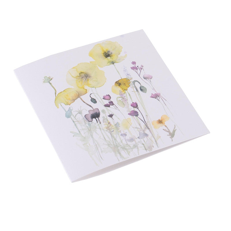 Bookbinders Design - Card - Flowerbed 1 by Toril Baekmark