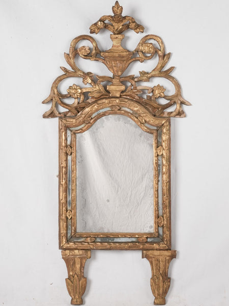 Louis XIV giltwood mirror