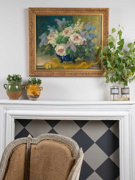 French fire place decorating ideas mantle French design