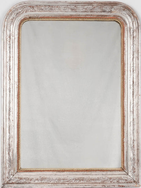 Classic 19th century Louis Philippe mirror tombstone mirror