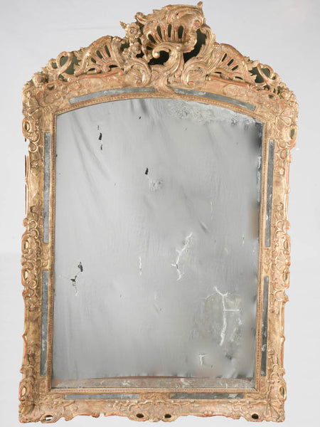 Louis XV period gilt mirror