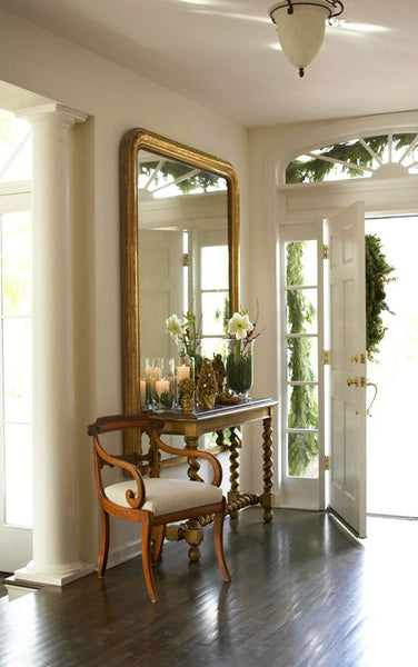 Buy entryway best mirror french mirror from france giltwood vintage antique Louis Philippe