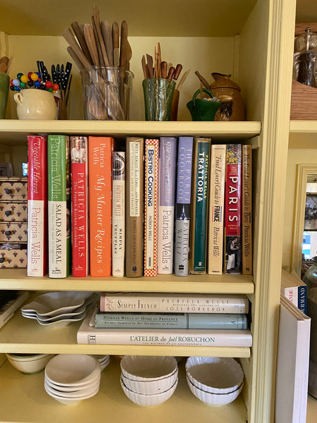 Patricia Wells' cookbooks