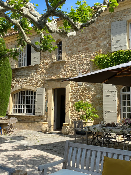 French stone farmhouse in Provence