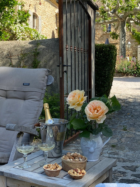 French aperitif French garden farmhouse Provence