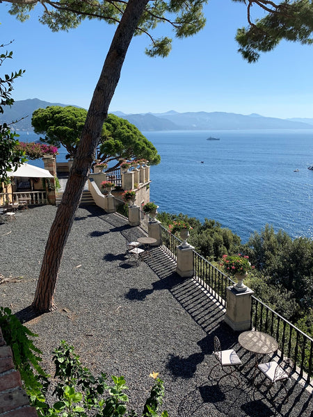 Bay of Portofino view La Cervara