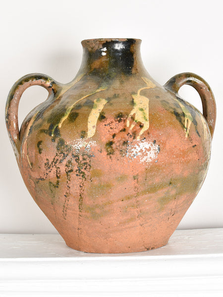 Antique French terracotta water pot