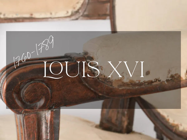 Louis XVI period French furniture