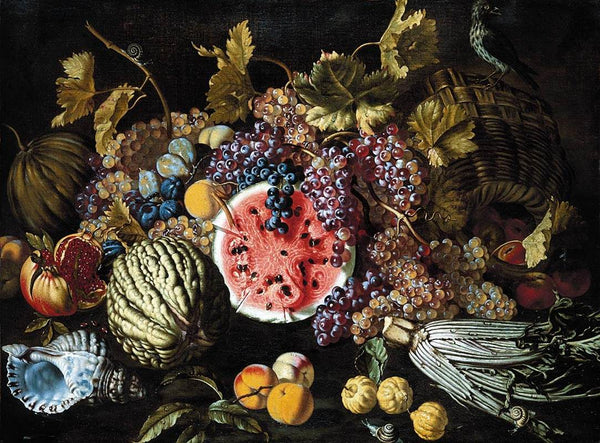 Still life 17th century fruit RUOPPOLO, Giovanni Battista