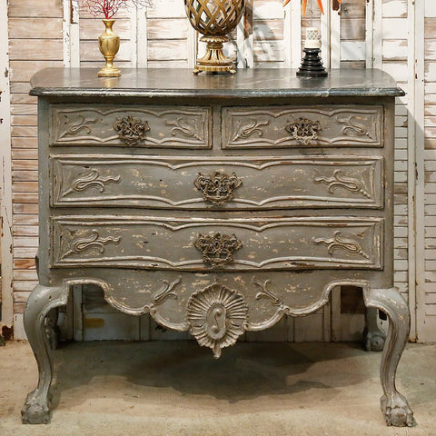 19th century french grey commode modern farmhouse bedroom decor nightstand