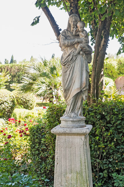 Antique garden sculpture garden statue French garden