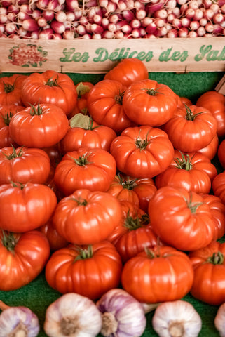 French farmer's market produce