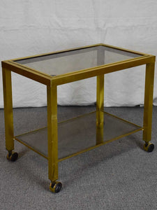 Featured image of post Glass Side Table With Wheels - Same day delivery 7 days a week £3.95, or fast store collection.