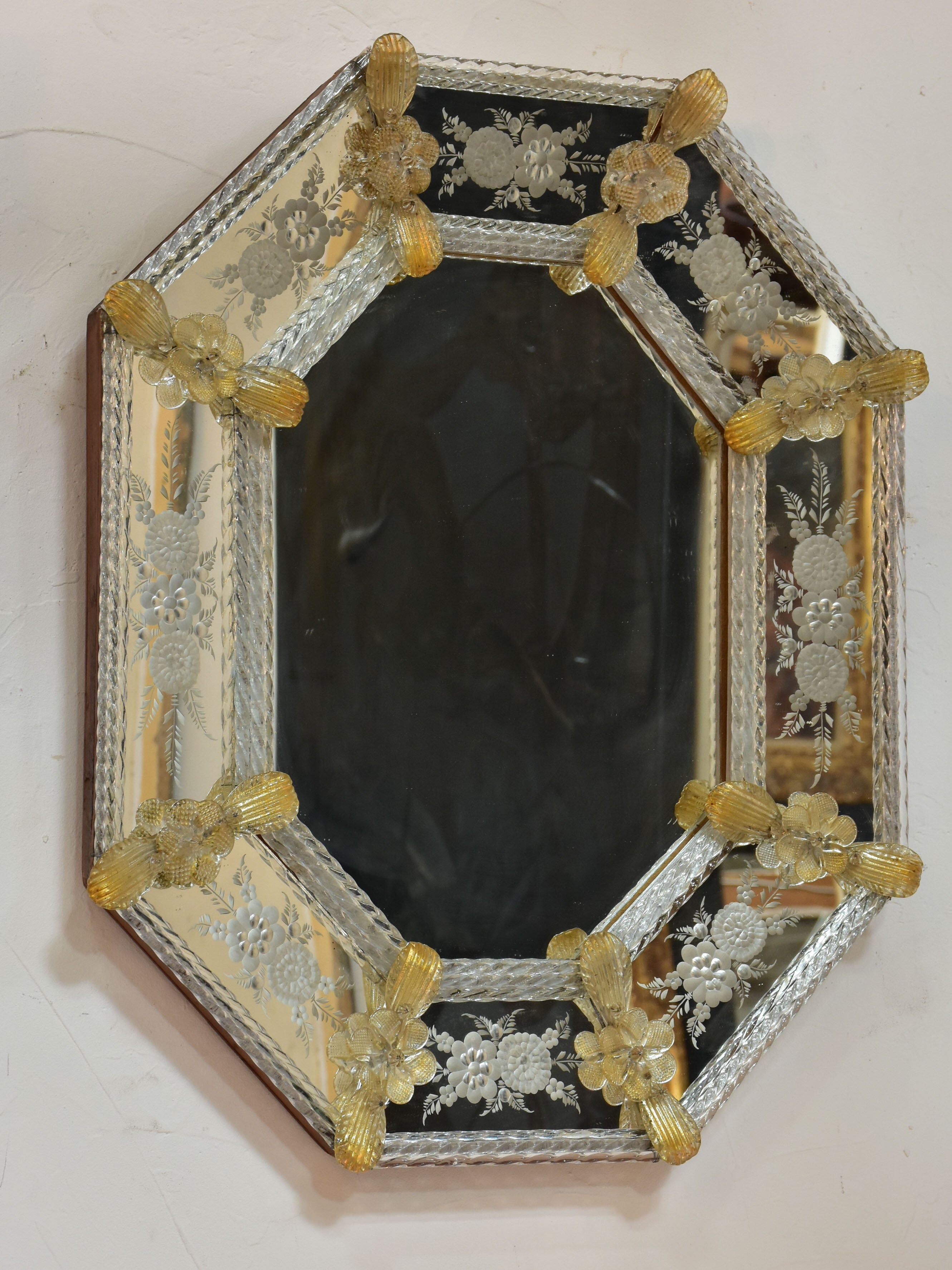 Octagonal Venetian Mirror