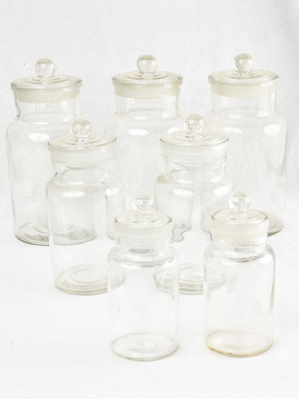 Collection of three very large vintage glass jars – Chez Pluie