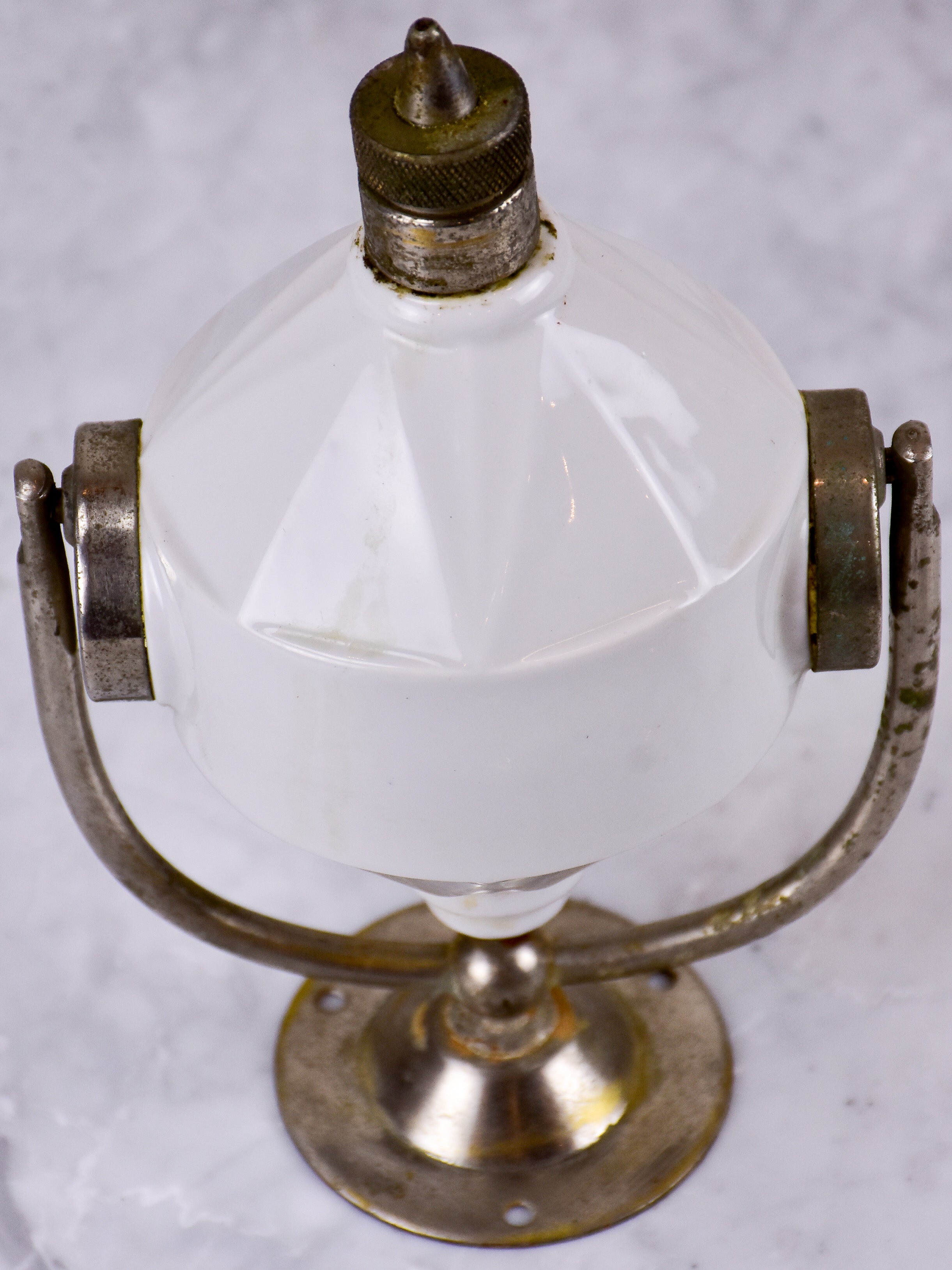 antique soap dispenser