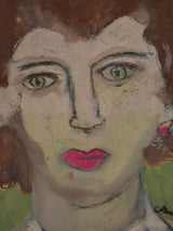 Portrait of a lady by Caroline Beauzon 9¾" x 11½"