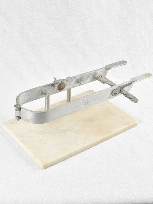 Marble Base Carving Stand porte-jambon 