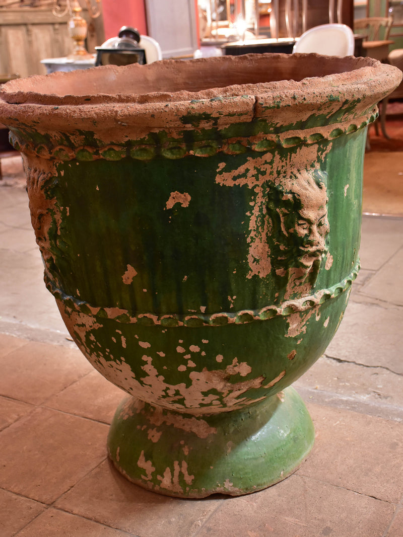 Two very large 19th century French garden pots